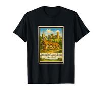 Poster rétro vintage Stratford Upon Avon Angleterre T-Shirt