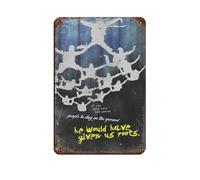 Poster rétro « We Don't Have Roots... » - Décoration murale - 20 x 30 cm