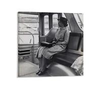 Poster Rosa Parks - Décoration d'intérieur - Décoration murale - 40 x 40 cm