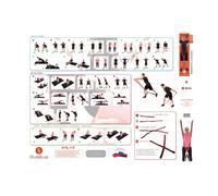 Poster rubberfit d’exercices Sveltus Noir TU