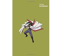 Poster Rurouni Kenshin Wandering Samurai Manga Notebook: Spacing Size 0.2" Or 5mm, 110 Pages, 6x9" Bullet Sketchbook.