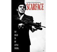 Pyramid international Affiche SCARFACE «Say hello to my little friend...» Multicolore 61 x 91,5 cm