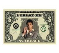 Poster Scarface Dollar Who do I Trust 61 cm x 91,5 cm G