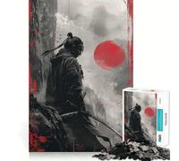 Poster Shinobi ou Ninja Ja Puzzle 1000 Pièces Adultes Cadeau Jeu de réflexion Jeu d'adresse Silencieux et Amusant Design et Assemblage Cadeau Exquis 50x75cm