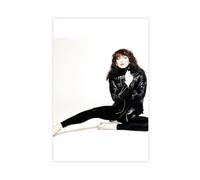 Poster Singer Kate-Bush 01100 sur toile pour décoration murale de salon, chambre à coucher, style sans cadre, 50 x 75 cm