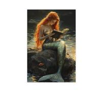 Poster sirène romantique Dark Academy Fantasy Wall 6