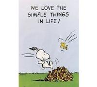 POSTER Snoopy We love the simple things in l 91 cm x 61 cm G