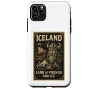 Poster Souvenir de Voyage Vintage des Vikings d'Islande Coque pour iPhone 11 Pro Max