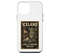 Poster Souvenir de Voyage Vintage des Vikings d'Islande Coque pour iPhone 12 Mini