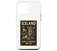 Poster Souvenir de Voyage Vintage des Vikings d'Islande Coque pour iPhone 12 Pro Max