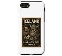 Poster Souvenir de Voyage Vintage des Vikings d'Islande Coque pour iPhone SE (2020) / 7/8