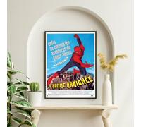 Poster SPIDERMAN Affiche film, Vintage, Déco murale (40X60) HQ (sans cadre)