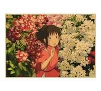 Poster Spirited Away Hayao Miyazaki Movie - 42 x 30 cm Style 01 G