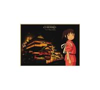 Poster Spirited Away Hayao Miyazaki Movie - 42 x 30 cm Style 17