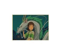 Poster Spirited Away Hayao Miyazaki Movie - 42 x 30 cm Style 19