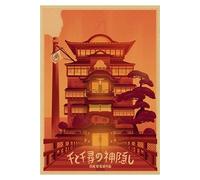 Poster Spirited Away Movie Poster - 42 x 30 cm Style 18