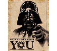 Poster Star Wars Classic Your Empire Needs You 40x50cm, Multicolore G
