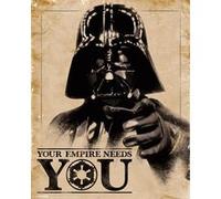 Poster Star Wars Dark Vador Your Empire Needs You 50 x 40cm G