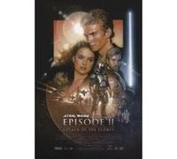 POSTER STAR WARS EPISODE II + 1 Powerstrips©, tesa adh‚sifs double face-20pcs G