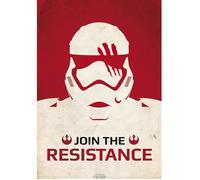 Poster Star Wars - « Join The Resistance » roulé filmé (98x68) - ABYstyle