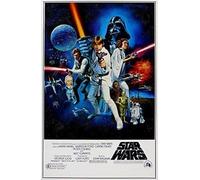 Poster Star Wars Rétro Science-Fiction Film 1. Divers Tailles - Taille A3 29 x 42 cms