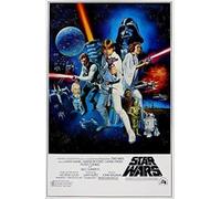 Poster Star Wars Rétro Science-Fiction Film 1. Divers Tailles - Taille A4 21 x 29 cms