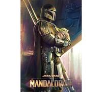 Grupo Erik - Poster Star Wars The Mandalorian Clan Of Two - Deco Maison, Decoration Murale, Affiche Décorative