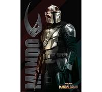 Poster Star Wars - The Mandalorian - Mando - Dimensions : 61 x 91,5 cm + 1 poster de 61 x 91,5 cm