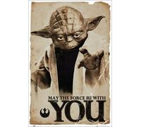 Poster Star Wars - Yoda May The Force - affiche à prix abordable, poster XXL