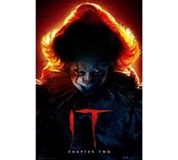 Poster Stephen King IT : Chapter Two - Pennywise (61cm x 91,5cm) + Un Poster Surprise en Cadeau!