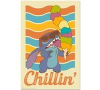 Poster Stitch Chillin'