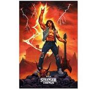 Grupo Erik - Poster Stranger Things Eddie - Deco Maison, Decoration Murale, Affiche Décorative | Licence Officielle |61,5 x 91 cm