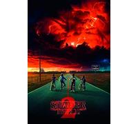 Poster Stranger Things - Saison 2 (61cm x 91,5cm) + Un Poster Surprise en Cadeau!