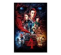 Erik – Affiche Stranger Things Maison de Vecna – Licence officielle – 61 x 91,5 cm – Papier glacé