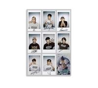 Poster stray mural vintage pour chambre d'enfant avec collage de musique coréenne - 20 x 30 cm