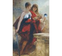 Poster Study For The Apotheosis Of Empereur Wilhelm I (1888) par Ferdinand Keller (61 x 91,4 cm)