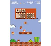 Poster Super Mario World 1-1 - Impression de film - Dimensions : 61 x 91,5 cm