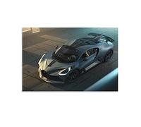 Poster Supercar Bugatti Divo sur toile - Décoration murale moderne pour chambre à coucher - 20 x 30 cm