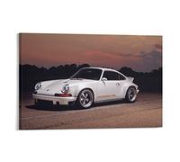 Poster Supercar Porsche 911 Dls sur toile - Art mural - Décoration moderne pour chambre à coucher - 50 x 75 cm