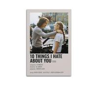 Poster sur toile 10 Things I Hate About You - Décoration de chambre à coucher - 20 x 30 cm - Style sans cadre