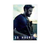 Poster sur toile « 13 Hours The Secret Soldiers of Benghazi » - Décoration murale pour salon, chambre à coucher - 60 x 90 cm
