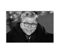 Poster sur toile « A Christmas Story » - Décoration pour chambre à coucher, bureau, chambre - Cadeau - 40 x 60 cm