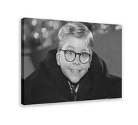 Poster sur toile « A Christmas Story » - Décoration pour chambre à coucher, bureau, chambre - Cadeau - 60 x 90 cm