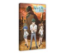 Poster sur toile Anime A Returner's Magic Should Be Special - Décoration pour chambre à coucher, bureau, chambre - Cadeau - 40 x 60 cm