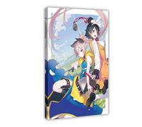 Poster sur toile Anime The Executioner And Her Way of Life - Décoration pour chambre à coucher, bureau, chambre - Cadeau - 50 x 75 cm