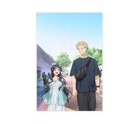 Poster sur toile Anime The Fragrant Flower Blooms with Dignity (12) - Décoration pour chambre à coucher, bureau, chambre - Cadeau - 20 x 30 cm