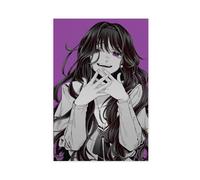 Poster sur toile Anime The Fragrant Flower Blooms with Dignity (15) - Décoration murale pour salon, chambre à coucher - 30 x 45 cm