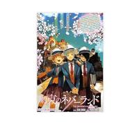 Poster sur toile Anime The Promised Neverland 17 - Décoration pour chambre à coucher, bureau, chambre - Cadeau sans cadre - 30 x 45 cm