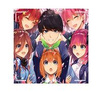 Poster sur toile Anime The Quintessential Quintuplets 25 - Décoration de chambre à coucher, de bureau, de chambre - 30 × 30 cm - Sans cadre - Style 1
