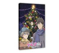 Poster sur toile Anime Uzaki-chan Wants to Hang Out! - Décoration pour chambre à coucher, bureau, chambre - Cadeau - 60 x 90 cm